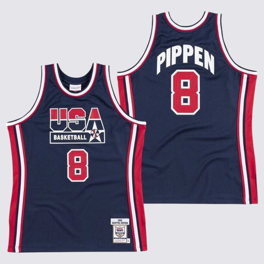 Scottie Pippen Team USA Basketball Jersey Retro