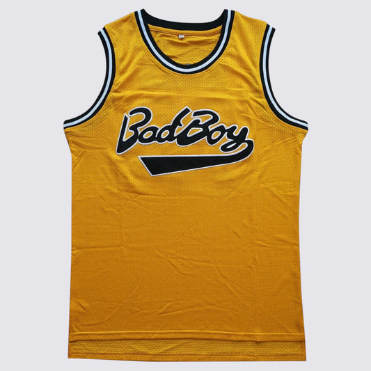 The Notorious B.I.G Biggie Smalls Hip Hop Yellow Basketball Jersey Retro