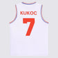 Toni Kukoc Croatia National Team Basketball Jersey