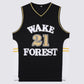 Tim Duncan Wake Forest Basketball Jersey College