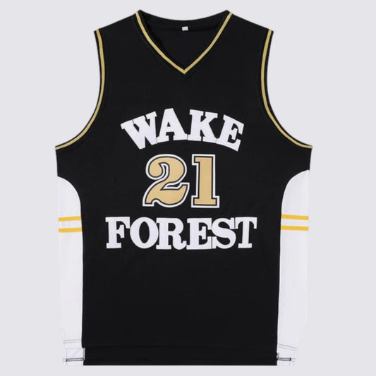 Tim Duncan Wake Forest Basketball Jersey College