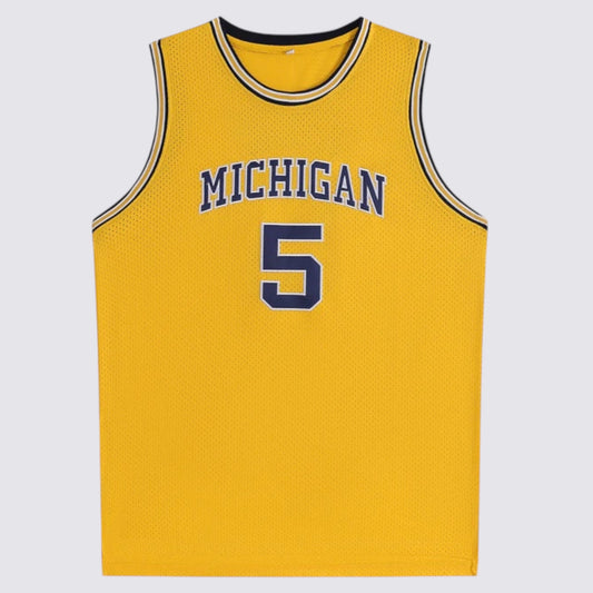 Jalen Rose Michigan Basketball Jersey College