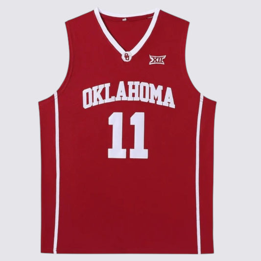 Trae Young Oklahoma Basketball Jersey College