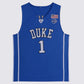 Zion Williamson Duke Basketball Jersey College