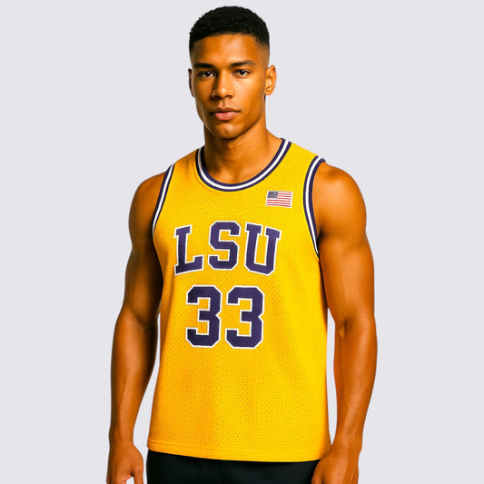 Shaquille O'Neal LSU Basketball Jersey College