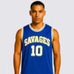 Dennis Rodman Oklahoma Savages Basketball Jersey College