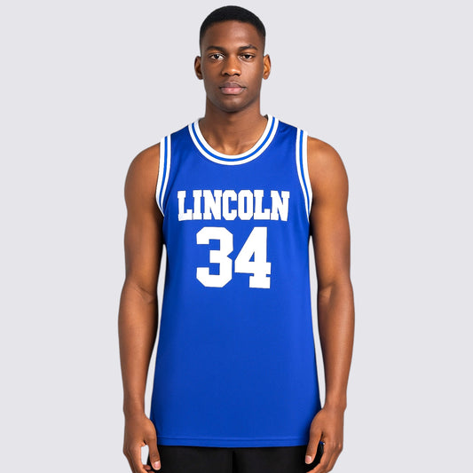 Jesus Shuttlesworth Lincoln He Got Game Basketball Jersey Movie