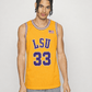 Shaquille O'Neal LSU Basketball Jersey College