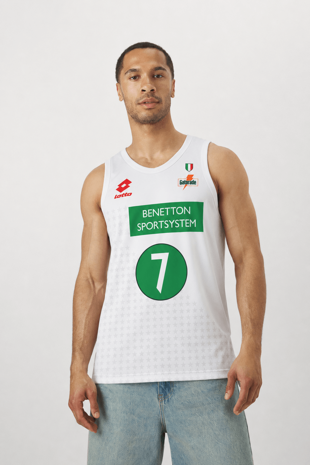 Toni Kukoc Benetton Treviso Basketball Jersey Retro