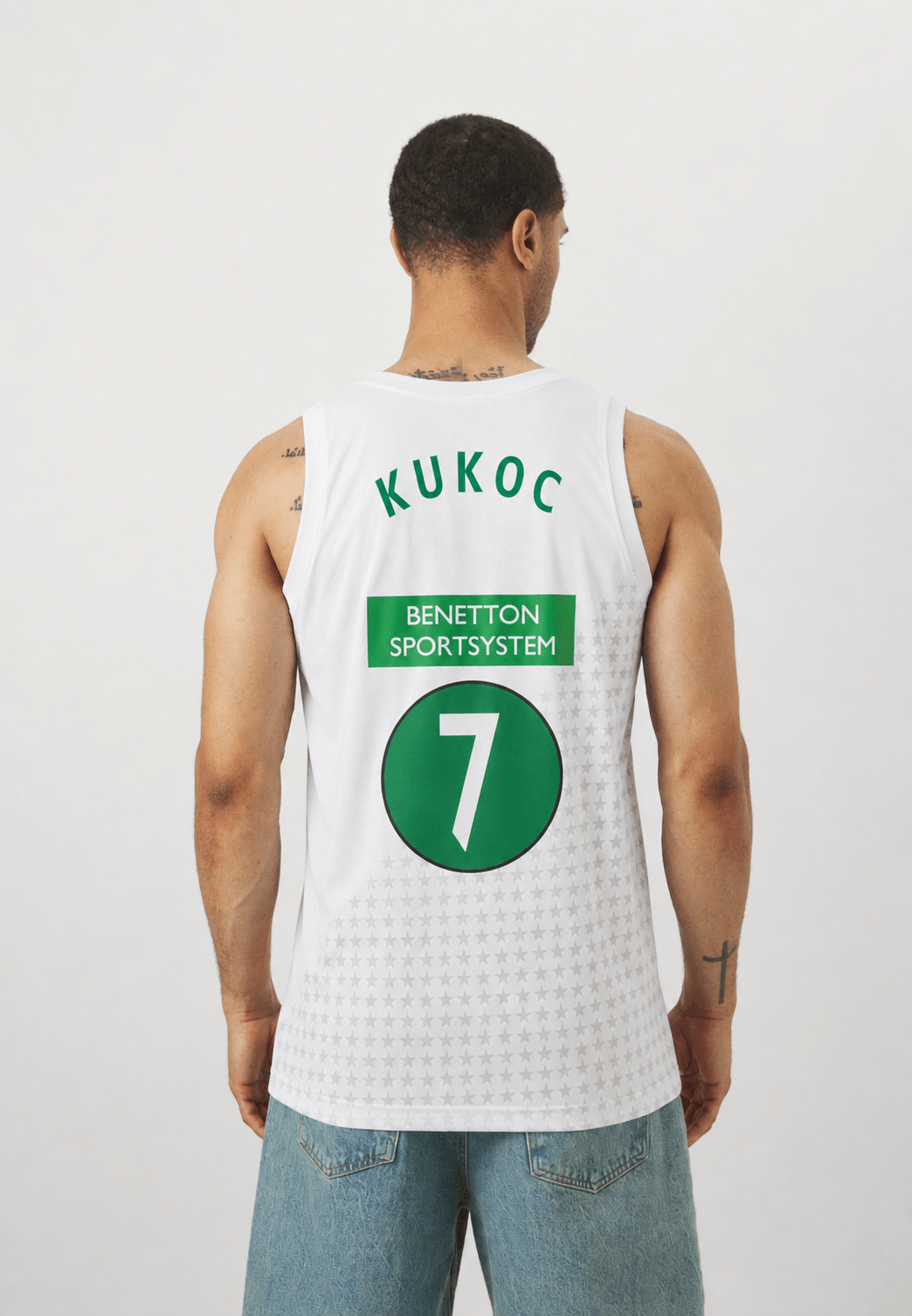 Toni Kukoc Benetton Treviso Basketball Jersey Retro