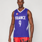Tony Parker France Basketball Jersey Retro
