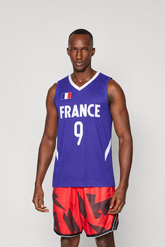 Tony Parker France Basketball Jersey Retro