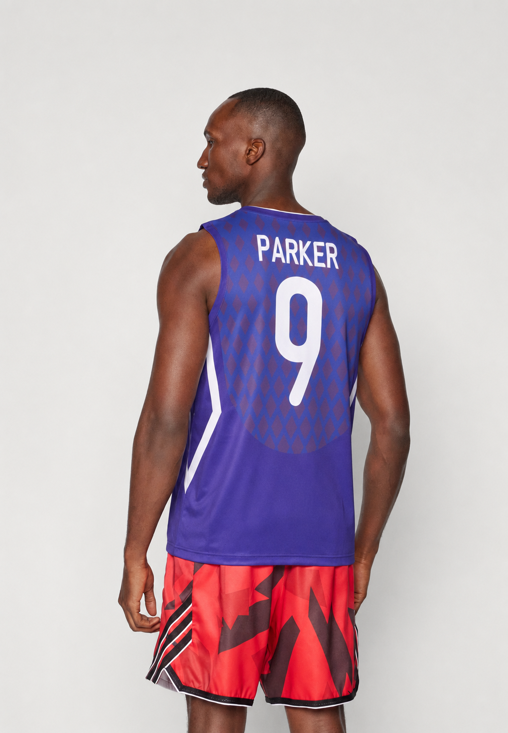Tony Parker France Basketball Jersey Retro