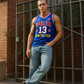 Wilt Chamberlain Harlem Globetrotters Basketball Jersey