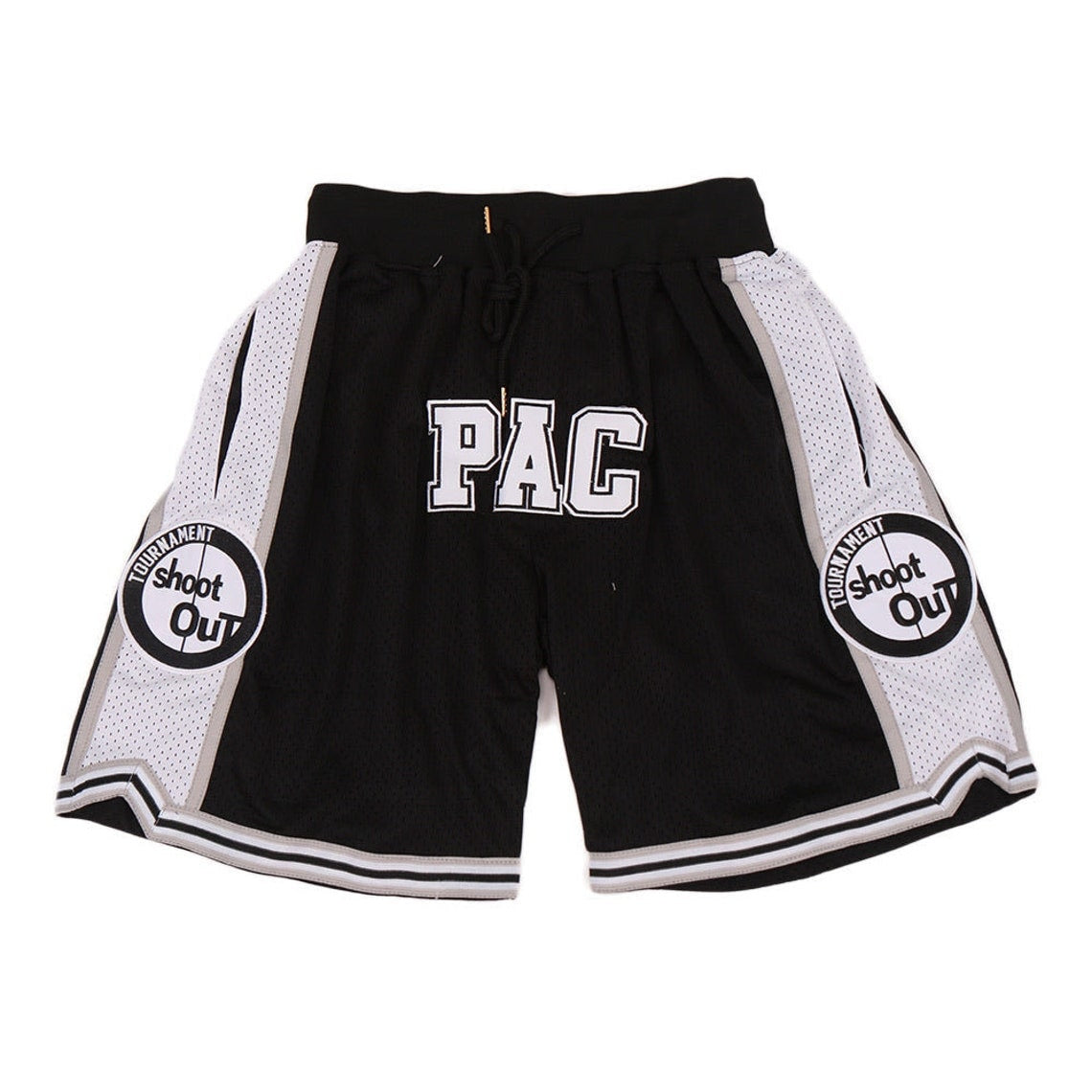 2Pac Thug Life Shoot Out Above the Rim Movie Hip Hop Basketball Shorts Unisex
