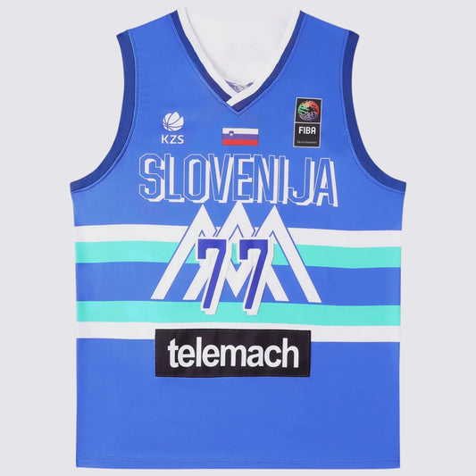 Luka Doncic Slovenia 2021 Basketball Away Jersey