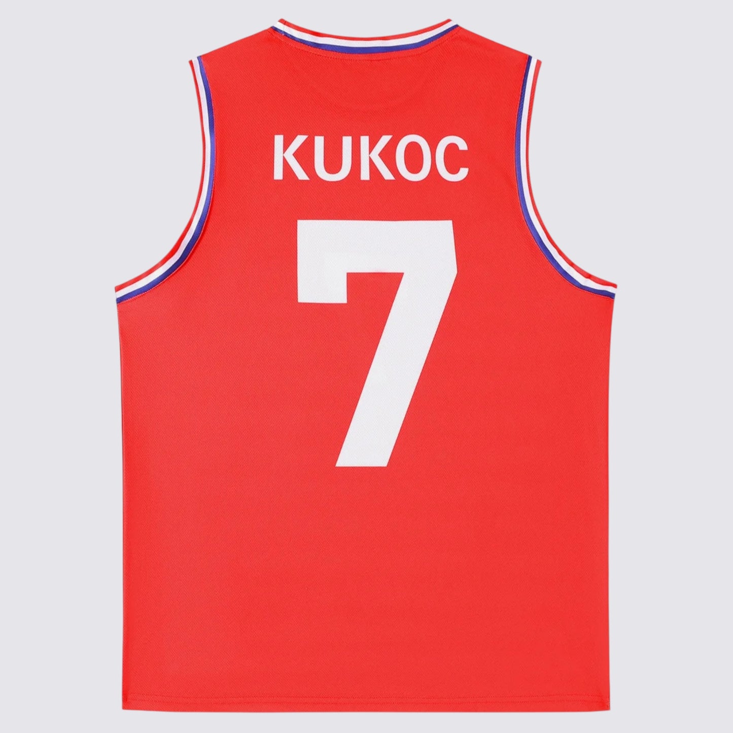 Toni Kukoc Croatia National Team Red Basketball Jersey