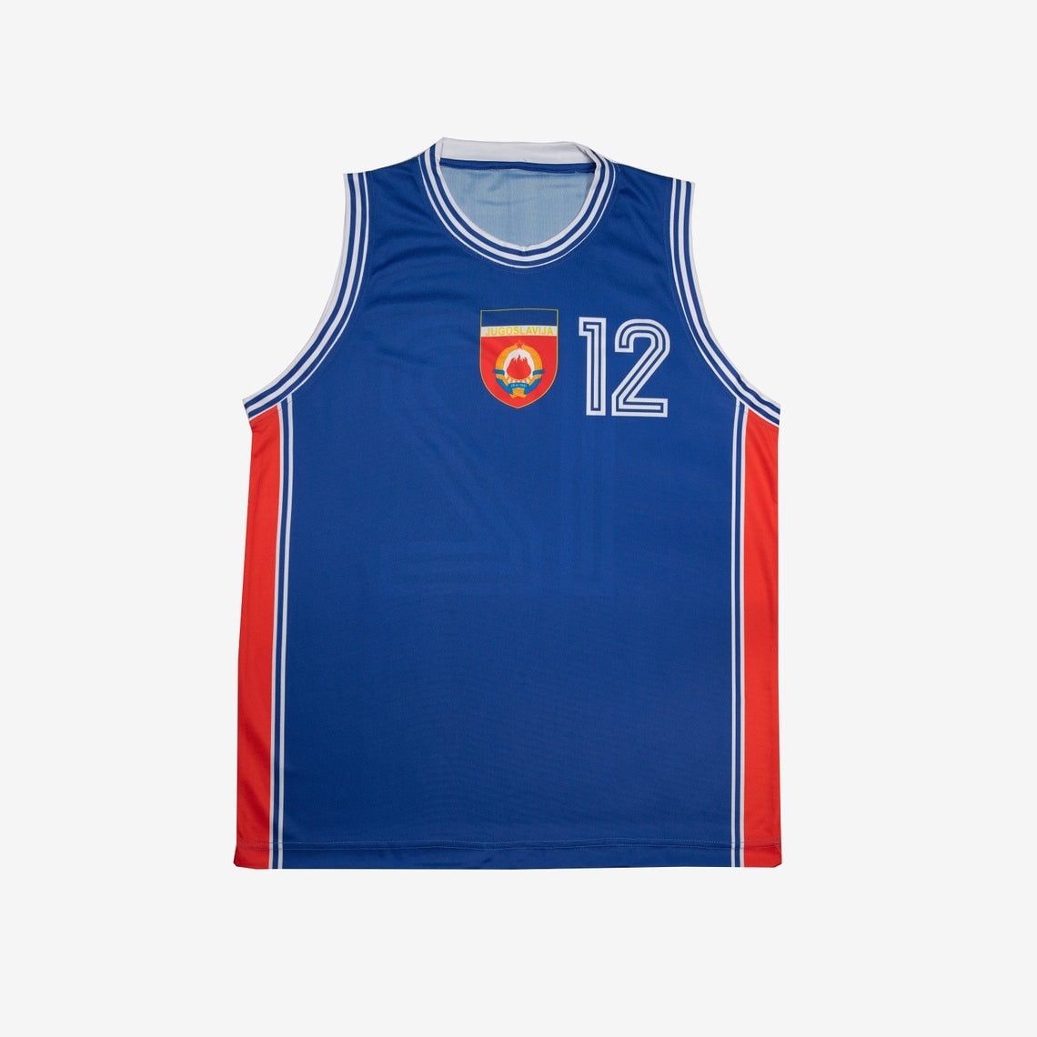 Vlade Divac Jugoslavia Eurobasket Basketball Jersey Retro