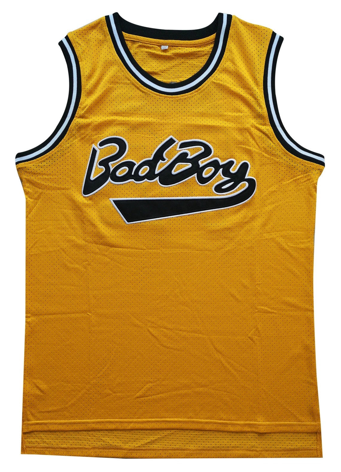 The Notorious B.I.G Biggie Smalls Hip Hop Yellow Basketball Jersey Retro