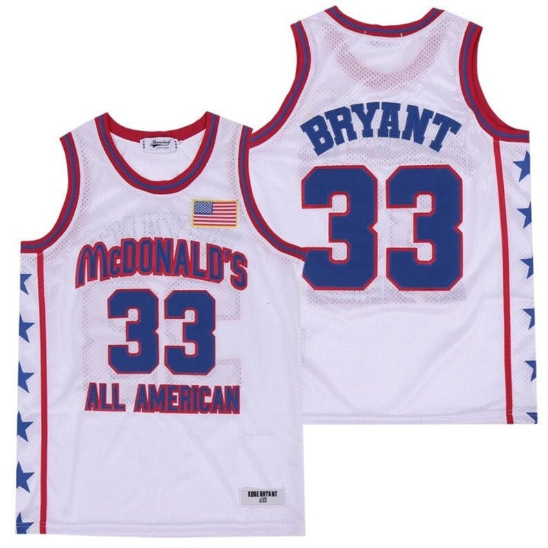 Kobe Bryant All American HS Rookie Basketball Jersey