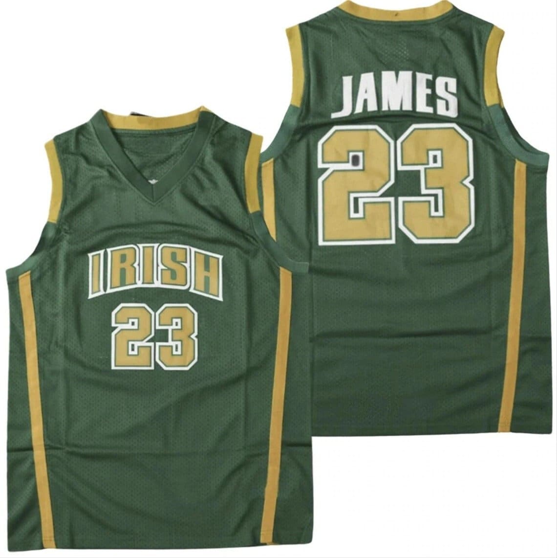 LeBron James Irish High School Basketball Jersey