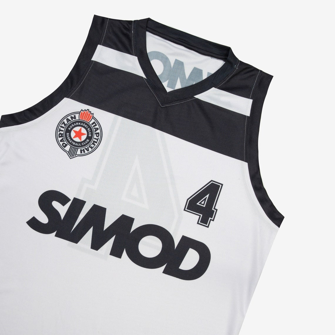 Sasa Djordjevic Partizan Serbia Basketball Jersey Retro