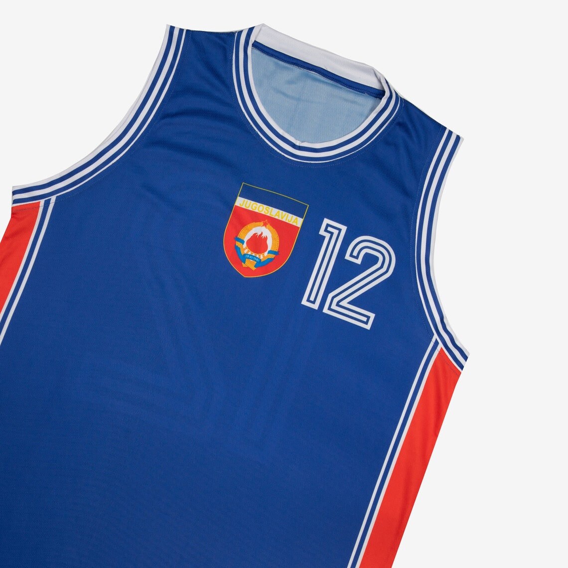 Vlade Divac Jugoslavia Eurobasket Basketball Jersey Retro