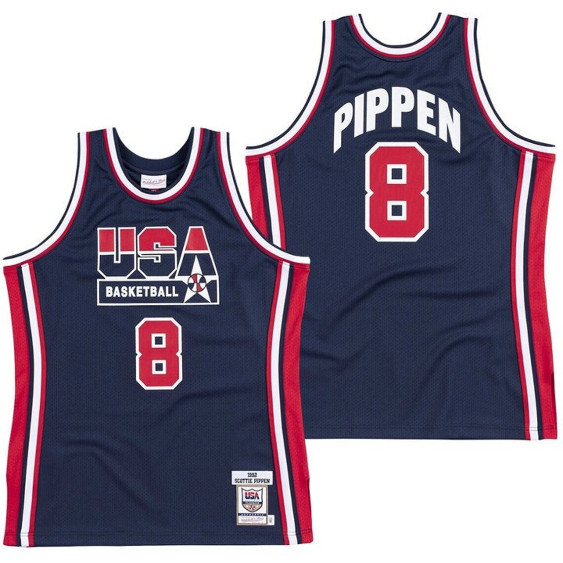 Scottie Pippen Team USA Basketball Jersey Retro