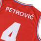 Drazen Petrovic Croatia National Team Basketball Jersey Retro