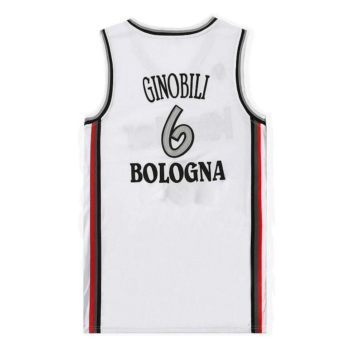 Manu Ginobili Virtus Bologna Kinder Basketball Jersey Retro