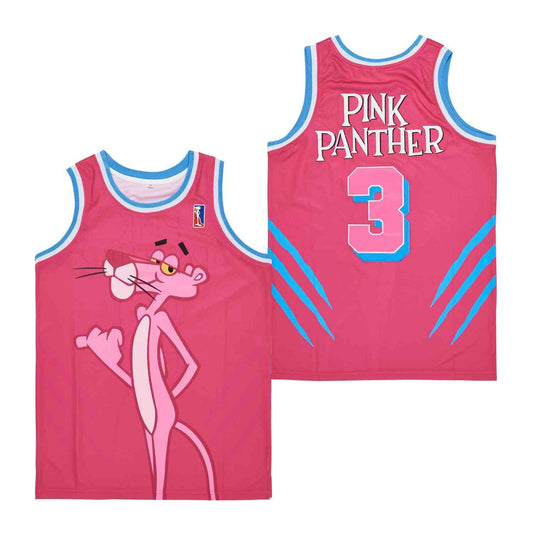 Pink Panther Miami Themed Base Basketball Jersey