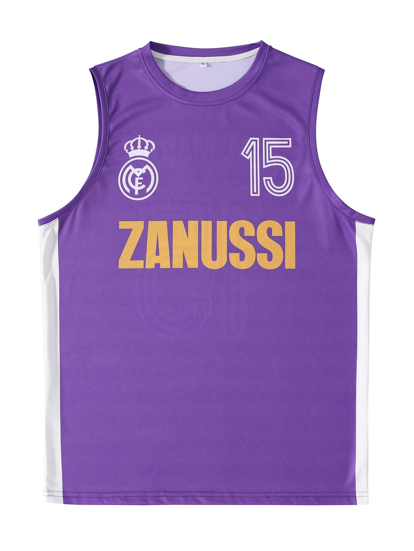 Mirza Delibasic Real Madrid Basketball Jersey Retro