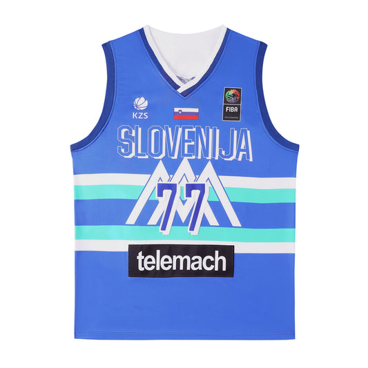 Luka Doncic Slovenia 2021 Basketball Away Jersey