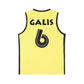 Nick Galis Aris Thessaloniki Greece Basketball Jersey Retro