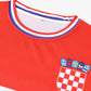 Toni Kukoc Croatia National Team Red Basketball Jersey